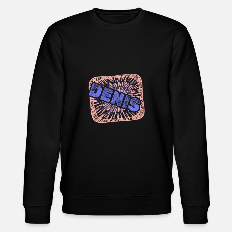 Denis als Kollege - Stanley/Stella Unisex Bio-Sweatshirt CHANGER - Schwarz