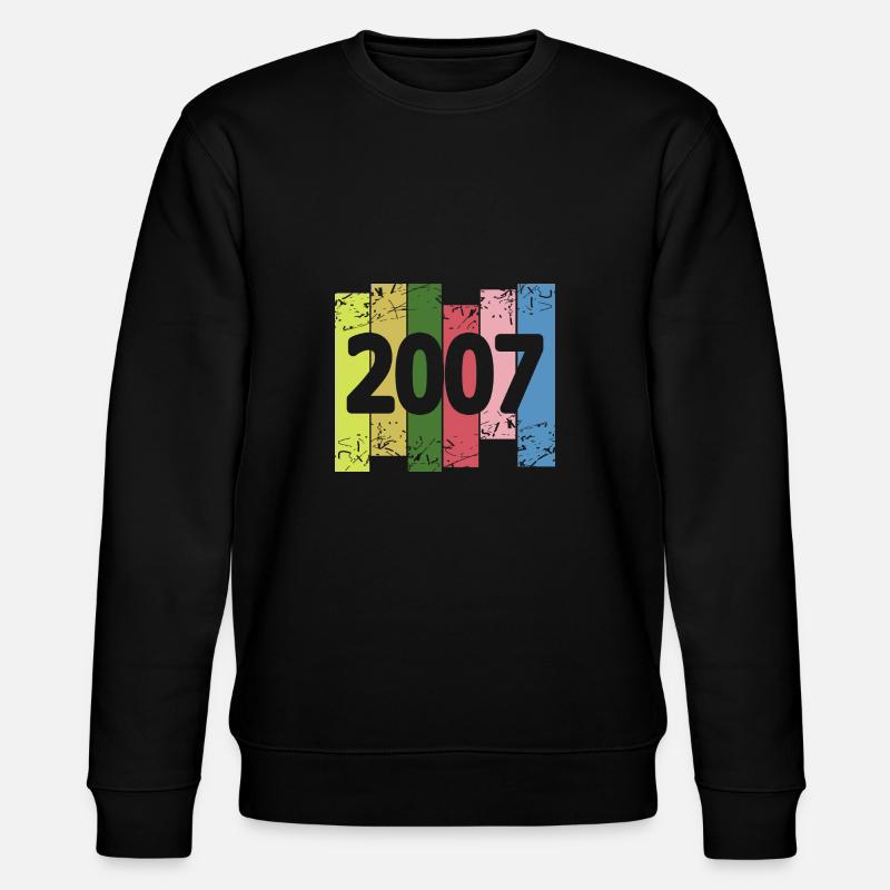 2007 - Stanley/Stella Unisex Bio-Sweatshirt CHANGER  - Schwarz