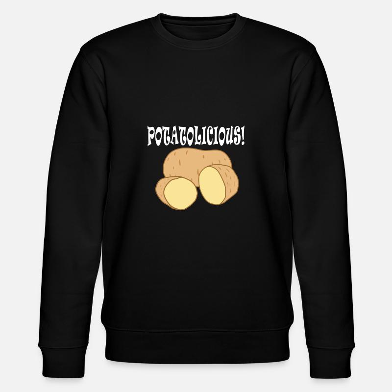 Alimentation saine Potatolicious Hobby Chef - Sweat bio CHANGER Stanley/Stella Unisexe - noir