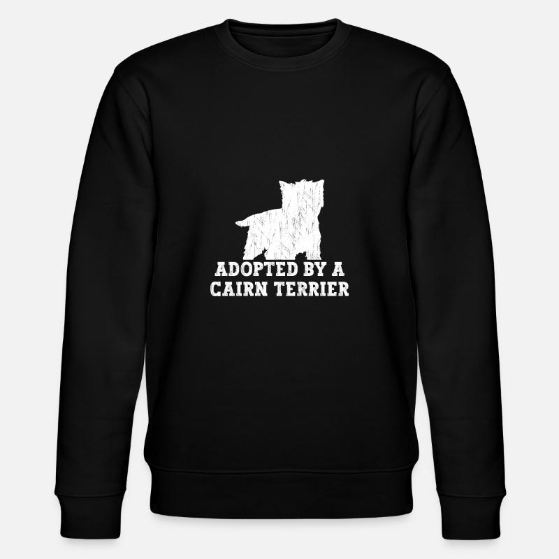 Cairn Terrier Chien - Sweat bio CHANGER Stanley/Stella Unisexe - noir