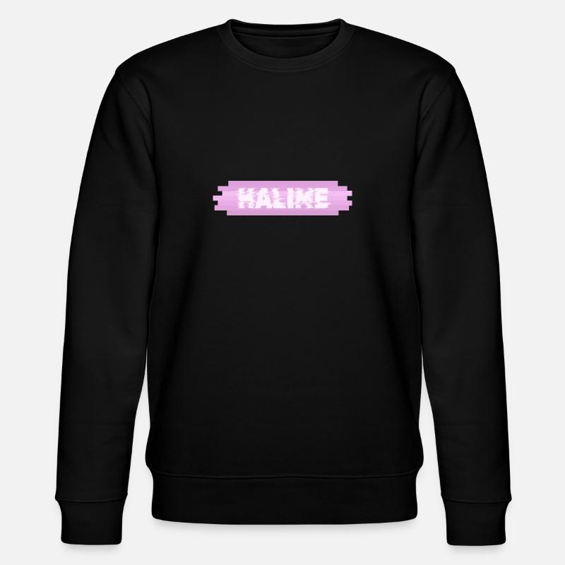 Frauenname Halime - Stanley/Stella Unisex Bio-Sweatshirt CHANGER  - Schwarz