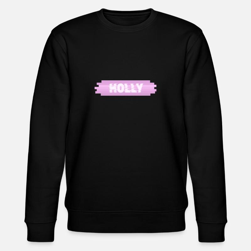 Geschenk für Holly - Stanley/Stella Unisex Bio-Sweatshirt CHANGER - Schwarz