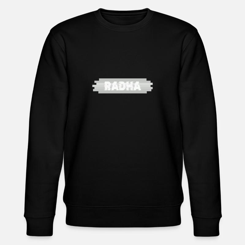 Gift for Radha - Stanley/Stella CHANGER Unisex Organic Sweatshirt - black