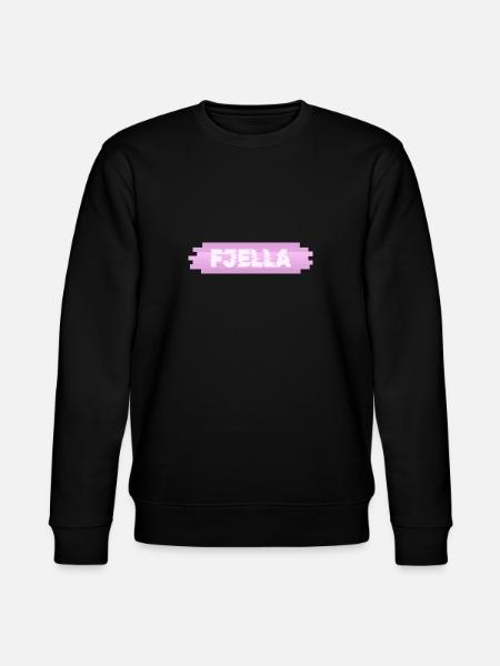 Women's name Fjella - Stanley/Stella CHANGER Unisex Organic Sweatshirt - black
