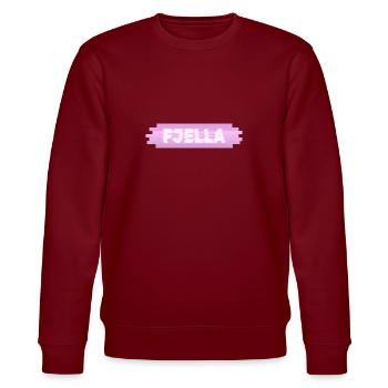 Nom de femme Fjella - Sweat bio CHANGER Stanley/Stella Unisexe - bordeaux - Devant - Nik (191cm) & Marisol (170cm)