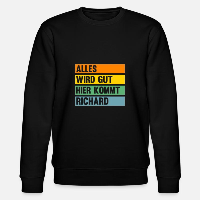 Richard - Stanley/Stella Unisex Bio-Sweatshirt CHANGER - Schwarz
