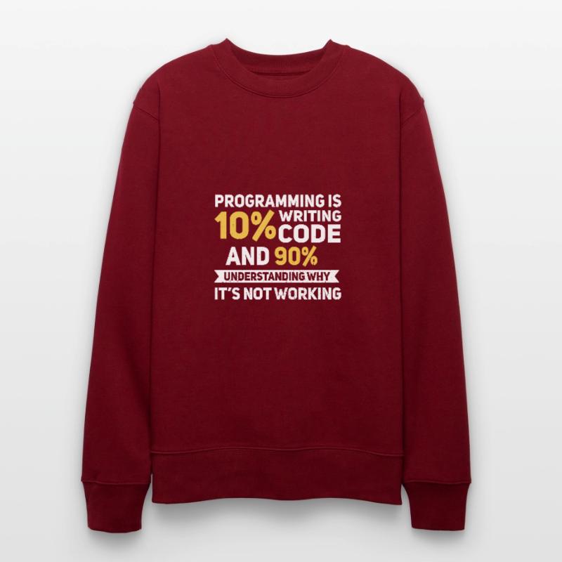 Programming Quota... Programmers & Nerd Stanley/Stella CHANGER Unisex Organic Sweatshirt