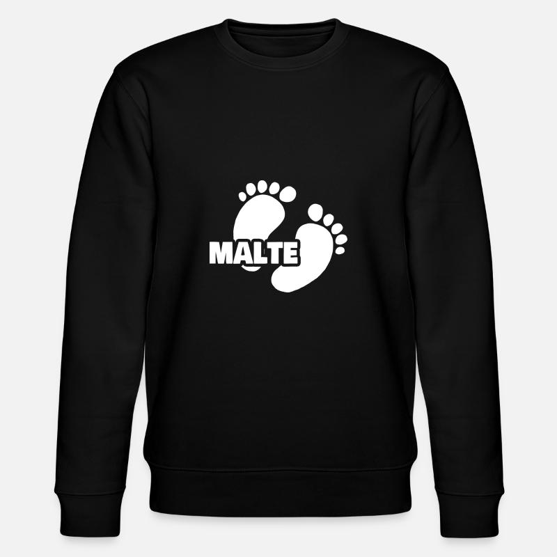Naissance Malte - Sweat bio CHANGER Stanley/Stella Unisexe - noir