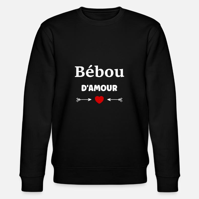 Bébou - Sweat bio CHANGER Stanley/Stella Unisexe - noir