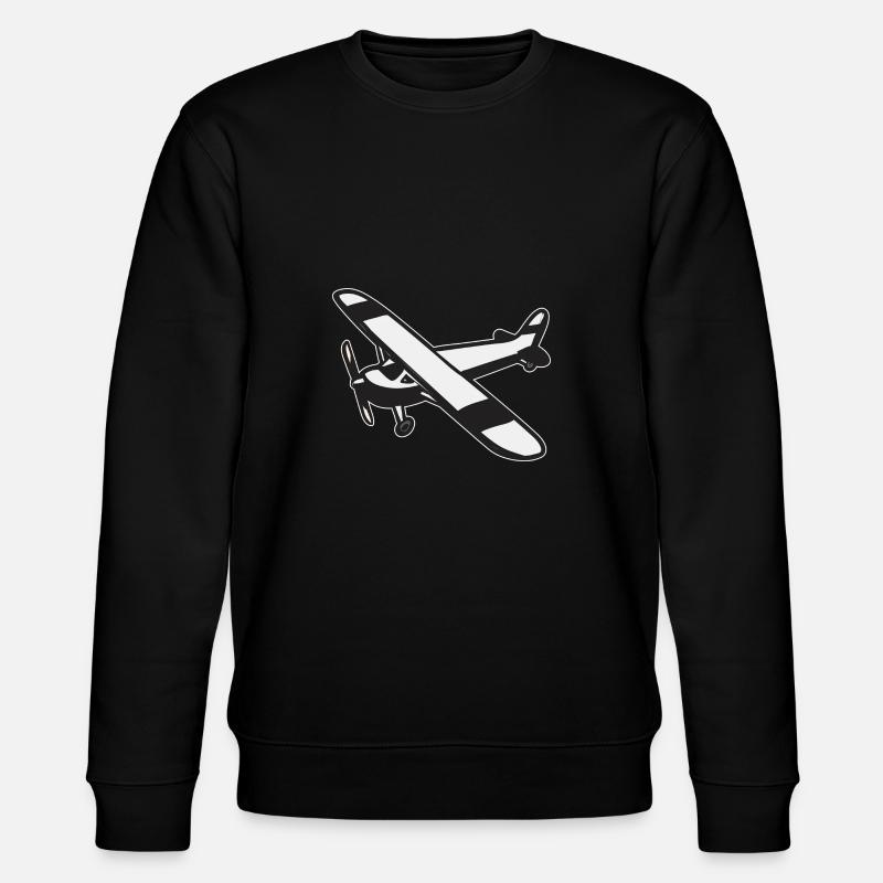 Modèle d’avion télécommandé - Sweat bio CHANGER Stanley/Stella Unisexe - noir