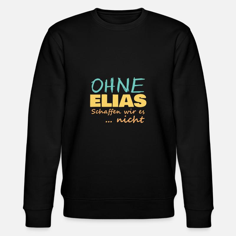 Elias - Stanley/Stella Unisex Bio-Sweatshirt CHANGER  - Schwarz
