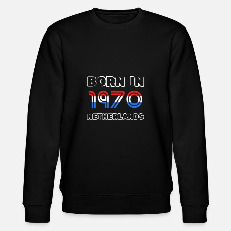 1970 - Stanley/Stella Unisex Bio-Sweatshirt CHANGER  - Schwarz