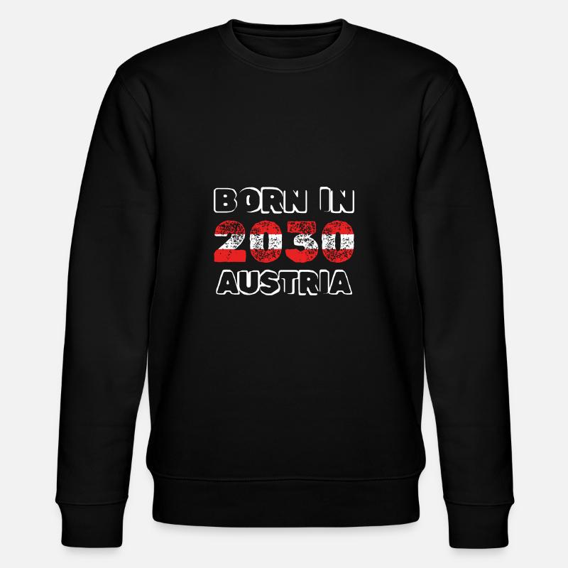 Autriche 2030 - Sweat bio CHANGER Stanley/Stella Unisexe - noir