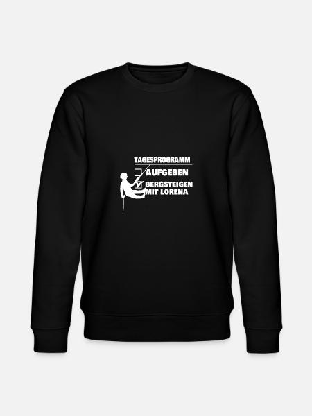 Vorname Lorena - Stanley/Stella Unisex Bio-Sweatshirt CHANGER - Schwarz