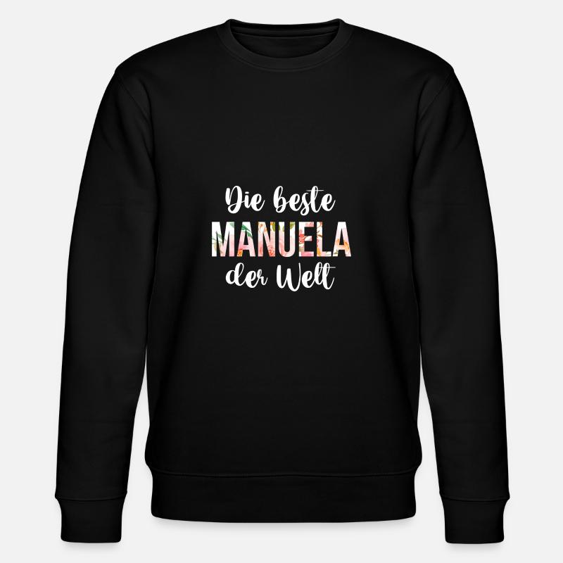 Manuela - Stanley/Stella Unisex Bio-Sweatshirt CHANGER  - Schwarz