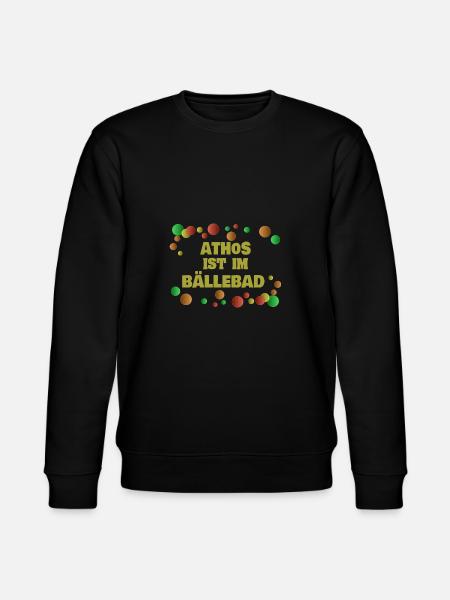 Athos - Stanley/Stella Unisex Bio-Sweatshirt CHANGER - Schwarz