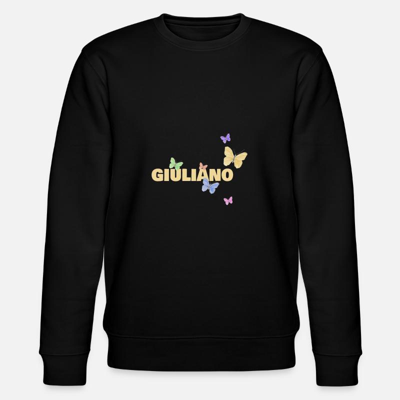 giuliano - Stanley/Stella Unisex Bio-Sweatshirt CHANGER  - Schwarz