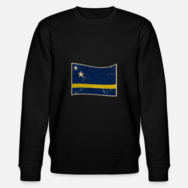 Curaçao - Stanley/Stella Unisex Bio-Sweatshirt CHANGER  - Schwarz