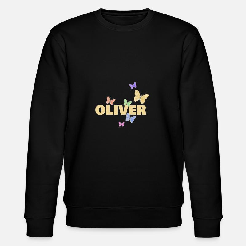 Oliver Oliver - Stanley/Stella Unisex Bio-Sweatshirt CHANGER - Schwarz