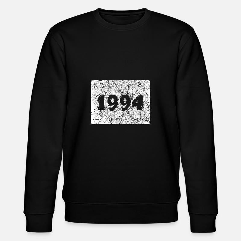Numéro d’année 1994 - Sweat bio CHANGER Stanley/Stella Unisexe - noir