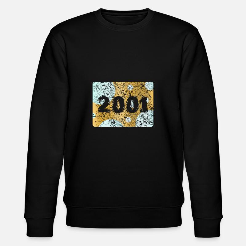 2001 2001 - Stanley/Stella Unisex Bio-Sweatshirt CHANGER  - Schwarz