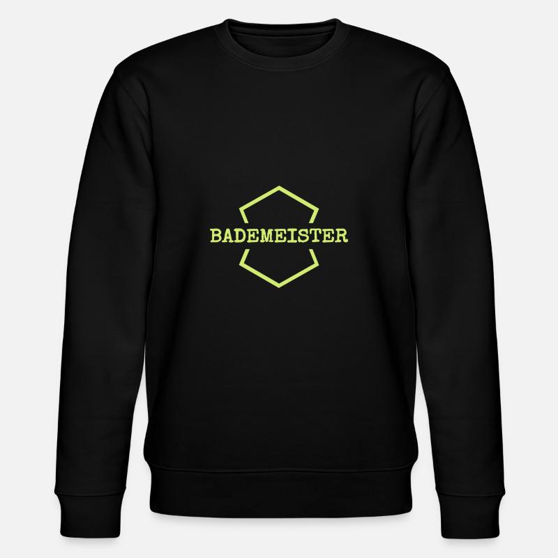 Lifeguards as work - Stanley/Stella CHANGER Unisex Organic Sweatshirt - black