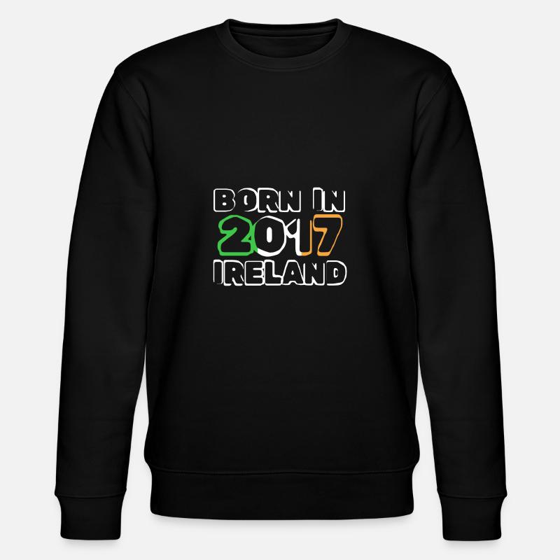 Irland 2017 - Stanley/Stella Unisex Bio-Sweatshirt CHANGER  - Schwarz