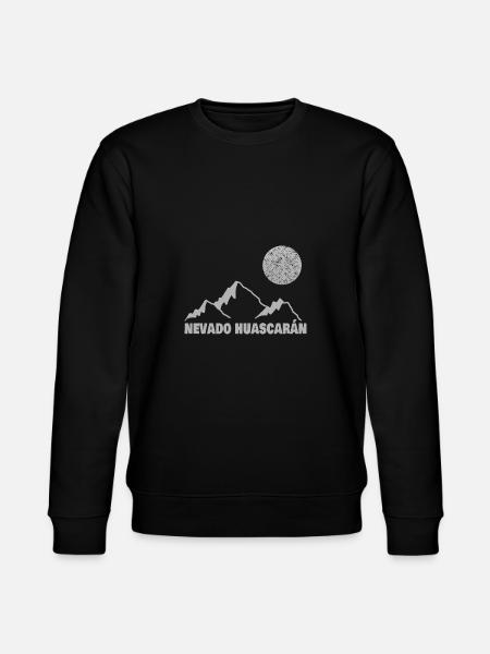Klettern huascarán - Stanley/Stella Unisex Bio-Sweatshirt CHANGER - Schwarz