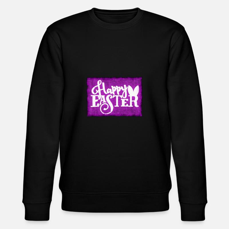 Ostern - Stanley/Stella Unisex Bio-Sweatshirt CHANGER  - Schwarz