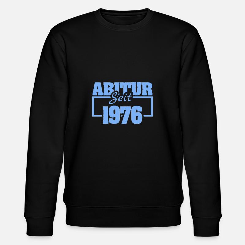 seit 1976 - Stanley/Stella Unisex Bio-Sweatshirt CHANGER  - Schwarz
