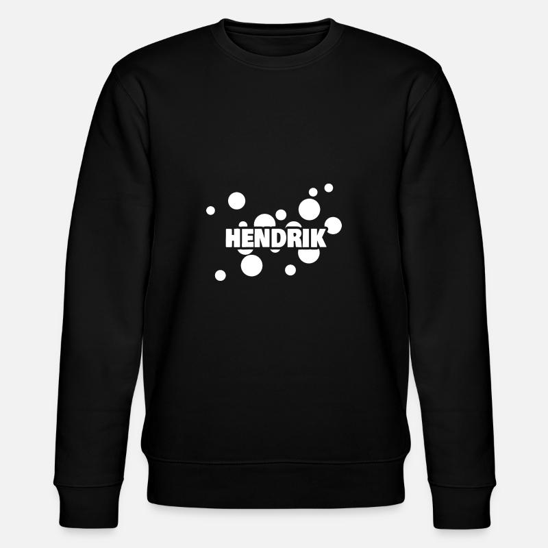 First name Hendrik - Stanley/Stella CHANGER Unisex Organic Sweatshirt - black