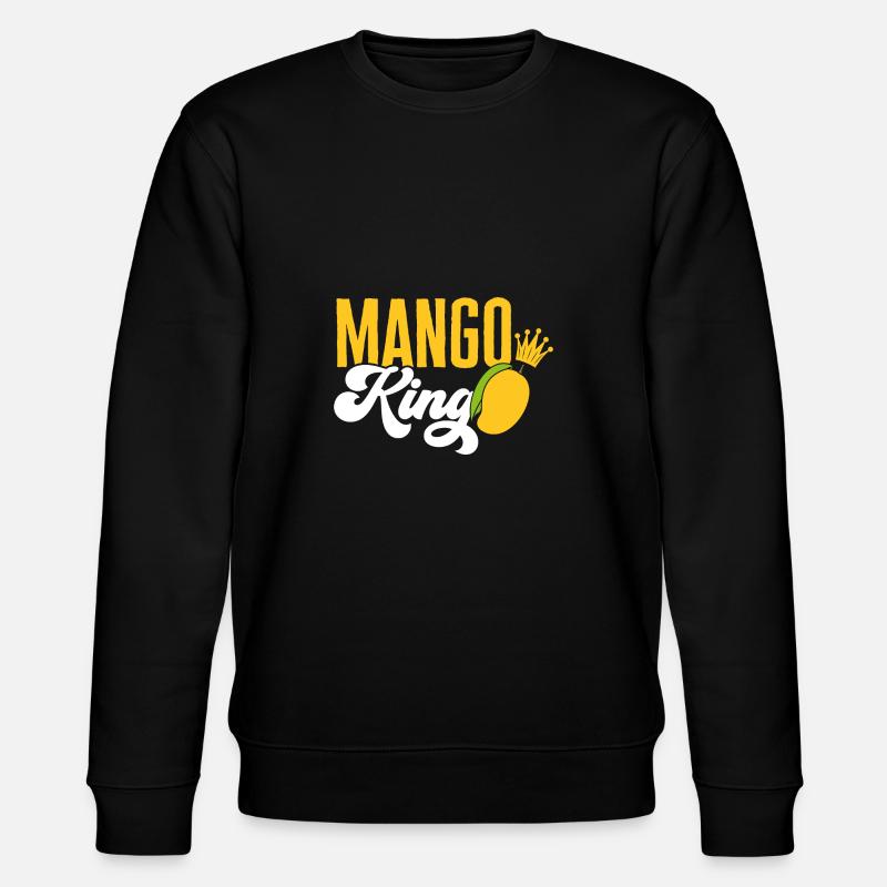 Mango Fruit Mango - Stanley/Stella CHANGER Unisex Organic Sweatshirt - black