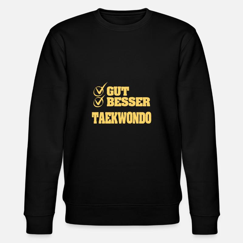 Taekwondo - Stanley/Stella Unisex Bio-Sweatshirt CHANGER - Schwarz