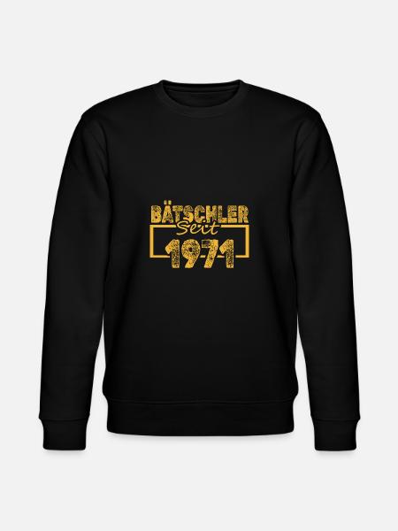 seit 1971 - Stanley/Stella Unisex Bio-Sweatshirt CHANGER  - Schwarz