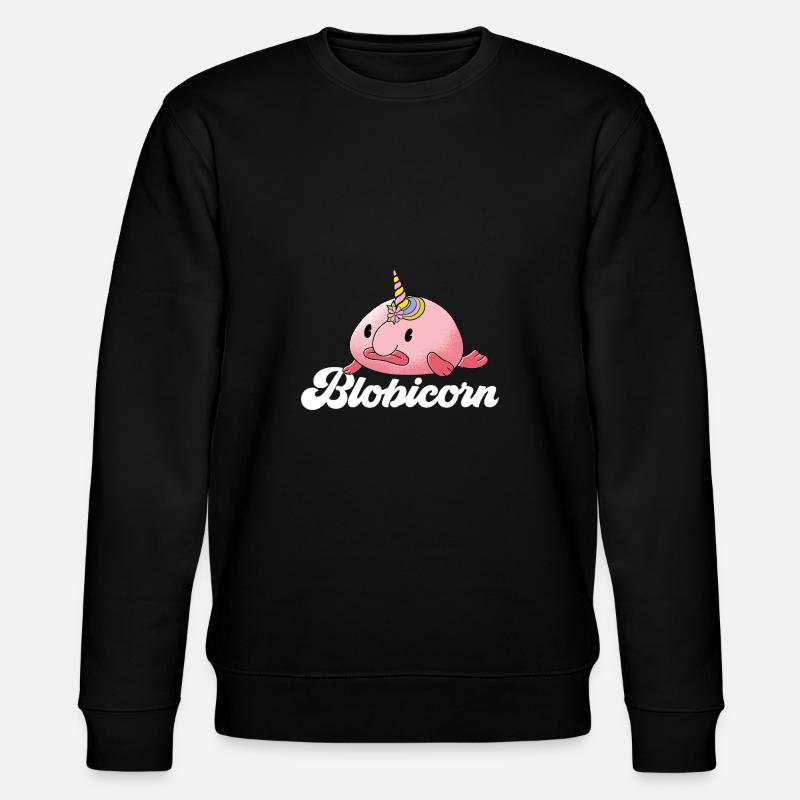 Poisson blob - Sweat bio CHANGER Stanley/Stella Unisexe - noir