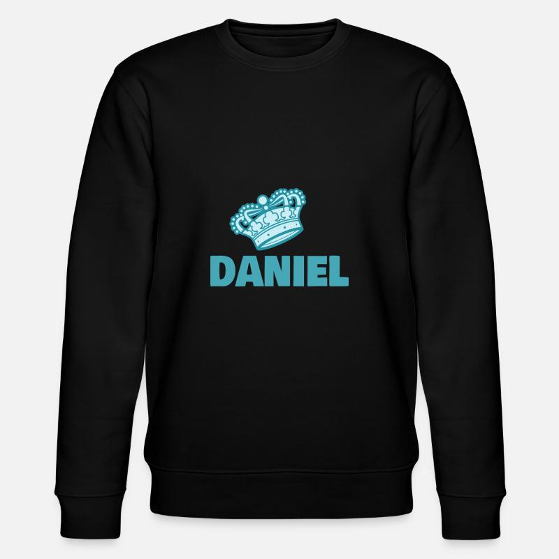 Geschenk für Daniel - Stanley/Stella Unisex Bio-Sweatshirt CHANGER  - Schwarz
