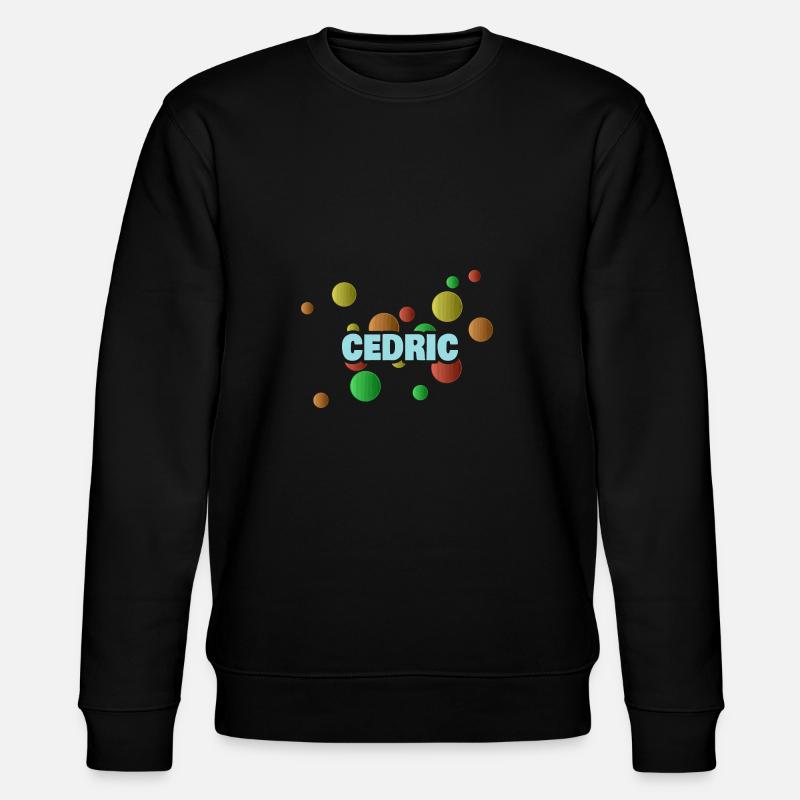 Geschenk für Cedric - Stanley/Stella Unisex Bio-Sweatshirt CHANGER  - Schwarz