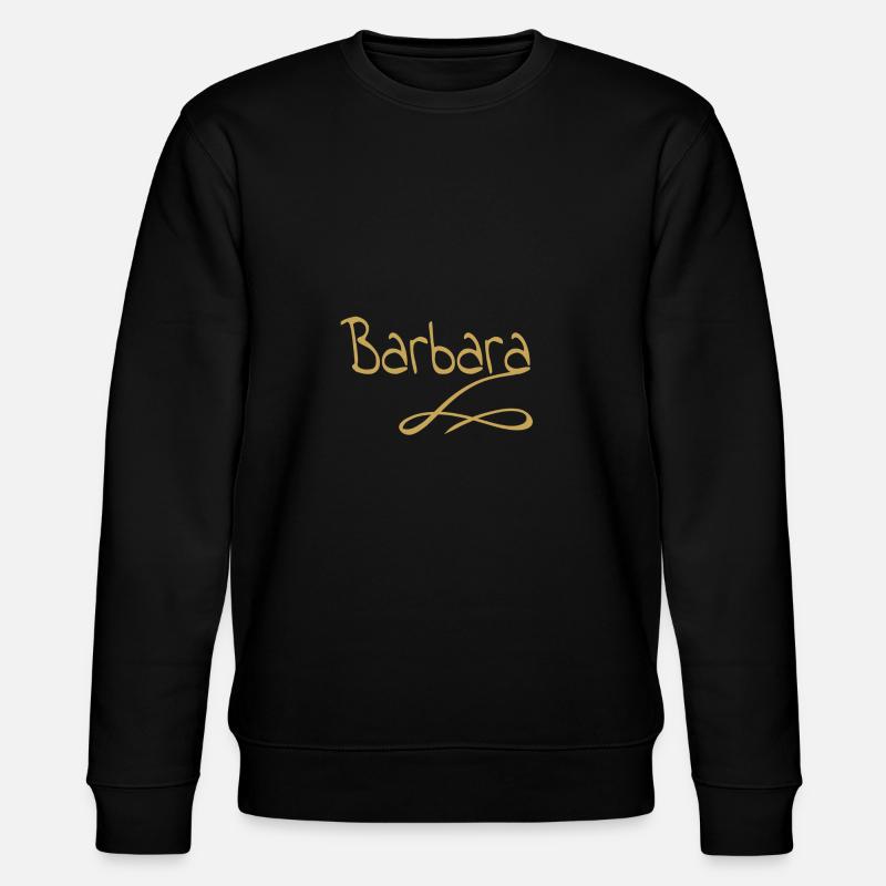Prénom barbara - Sweat bio CHANGER Stanley/Stella Unisexe - noir