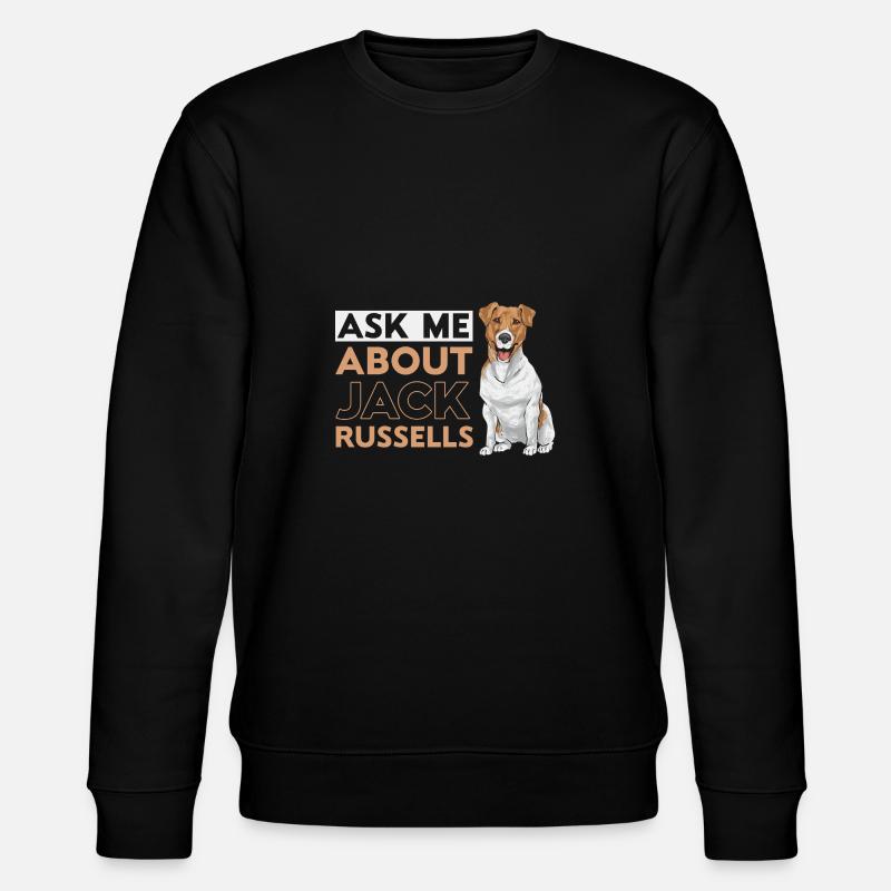 Jack Russell Terrier - Sweat bio CHANGER Stanley/Stella Unisexe - noir