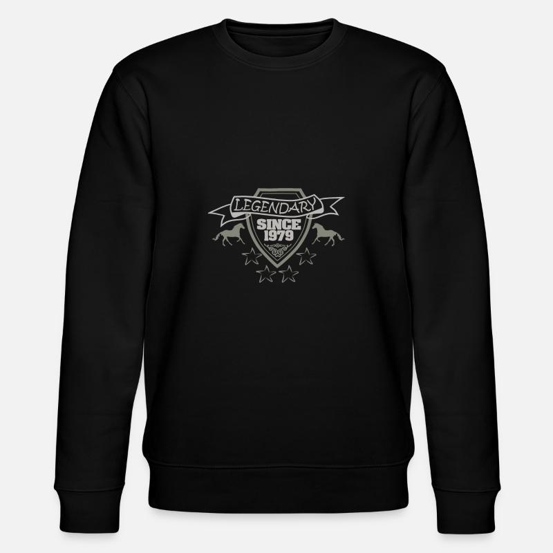 Cheval 1979 - Sweat bio CHANGER Stanley/Stella Unisexe - noir