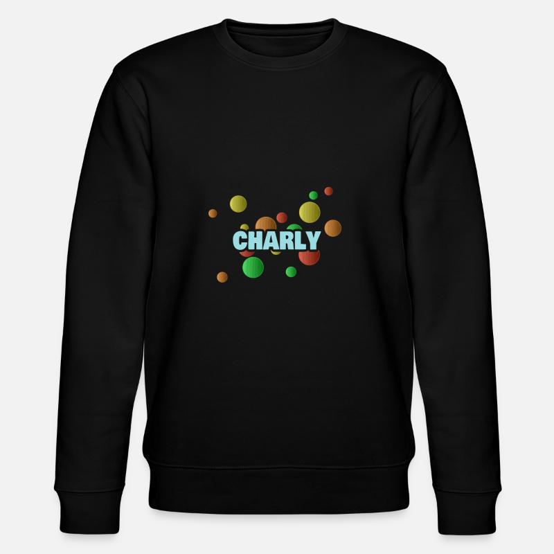Charly - Stanley/Stella CHANGER Unisex Organic Sweatshirt - black