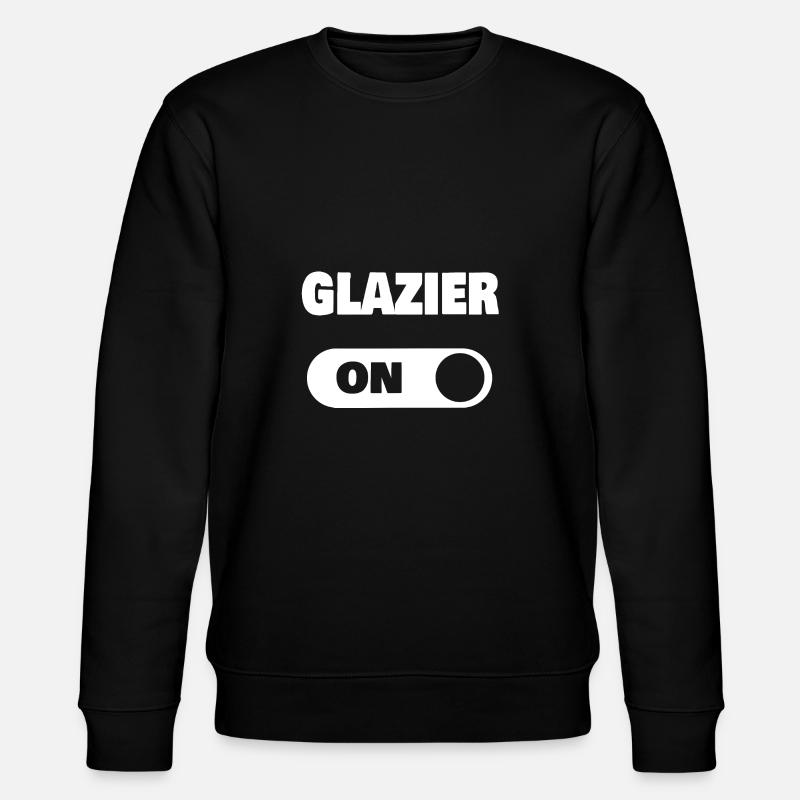 Vitrier - Sweat bio CHANGER Stanley/Stella Unisexe - noir