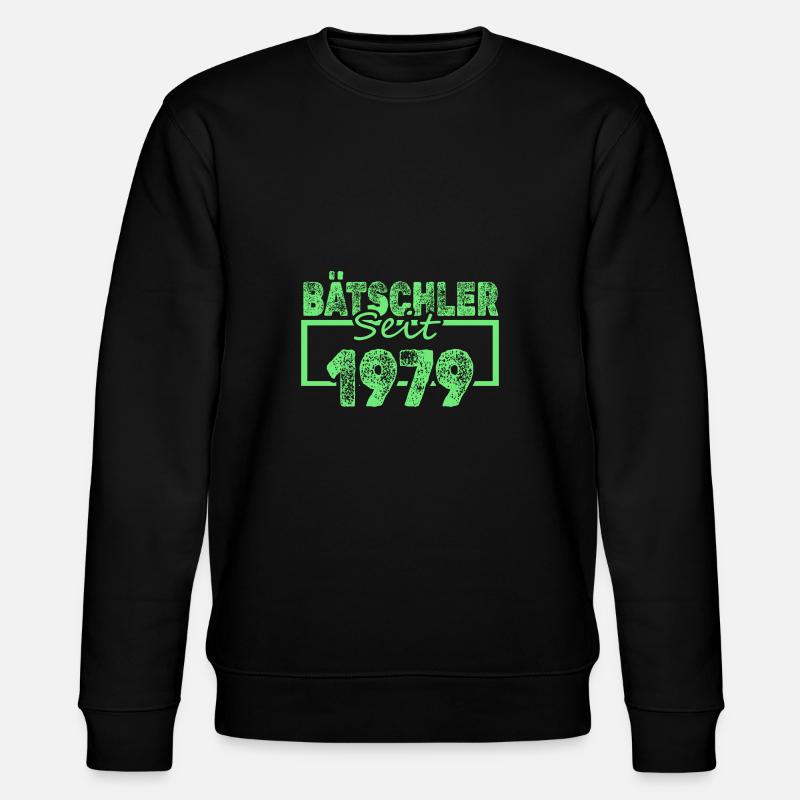 Alleinstehend 1979 - Stanley/Stella Unisex Bio-Sweatshirt CHANGER - Schwarz