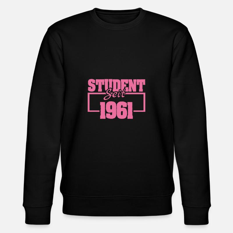 seit 1961 - Stanley/Stella Unisex Bio-Sweatshirt CHANGER  - Schwarz
