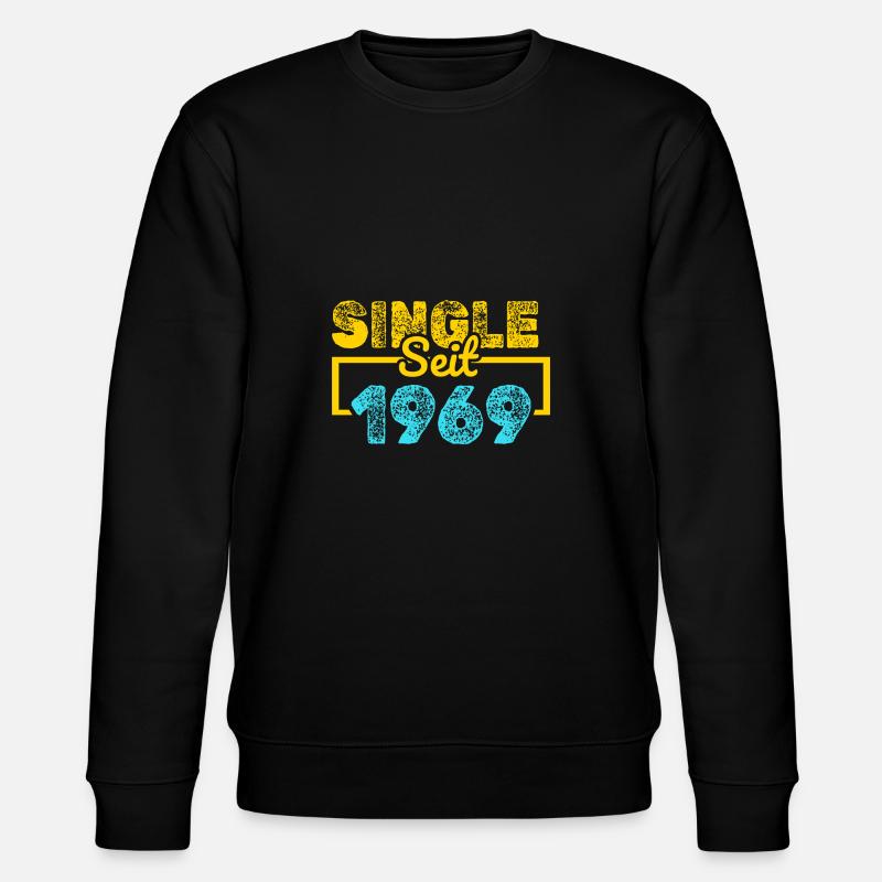 seit 1969 - Stanley/Stella Unisex Bio-Sweatshirt CHANGER  - Schwarz