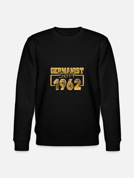 Uni 1962 - Stanley/Stella Unisex Bio-Sweatshirt CHANGER  - Schwarz
