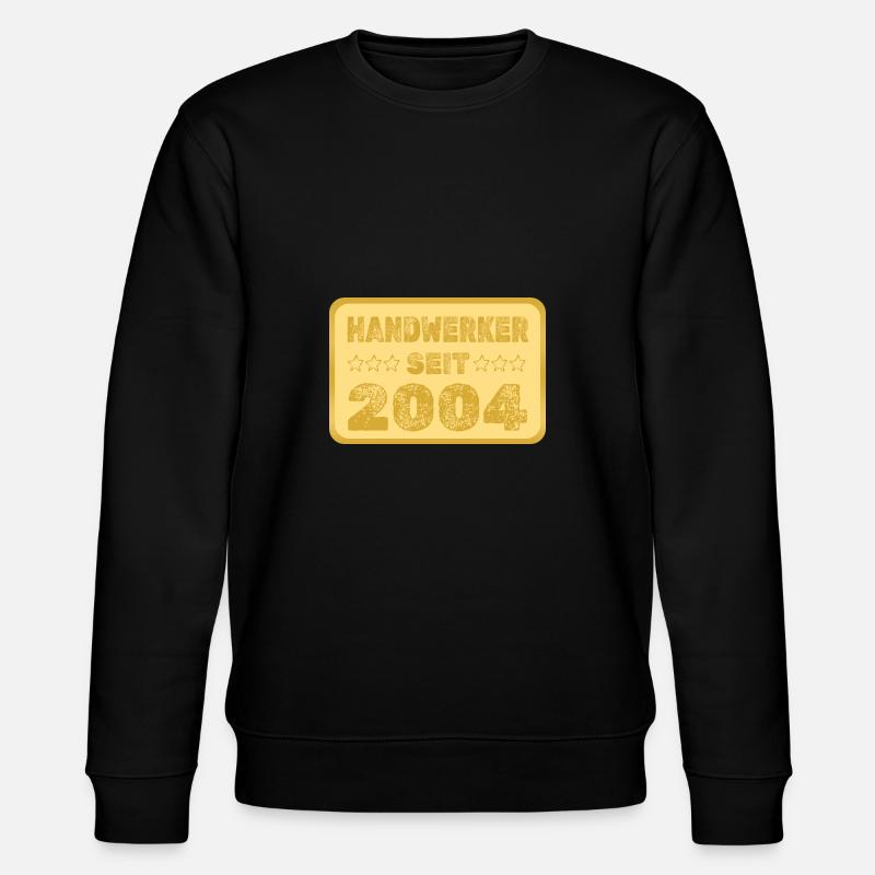 seit 2004 - Stanley/Stella Unisex Bio-Sweatshirt CHANGER  - Schwarz