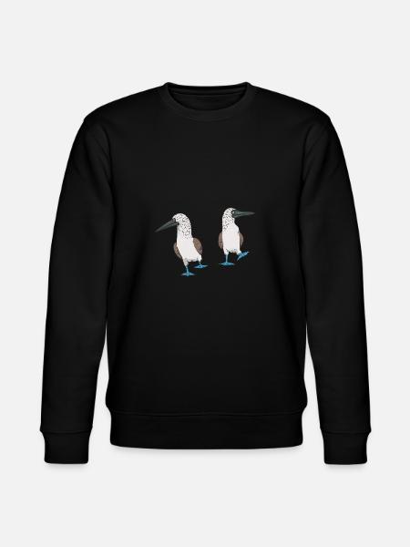 Blaufußtölpel Blue-footed Booby Seevogel - Stanley/Stella Unisex Bio-Sweatshirt CHANGER - Schwarz