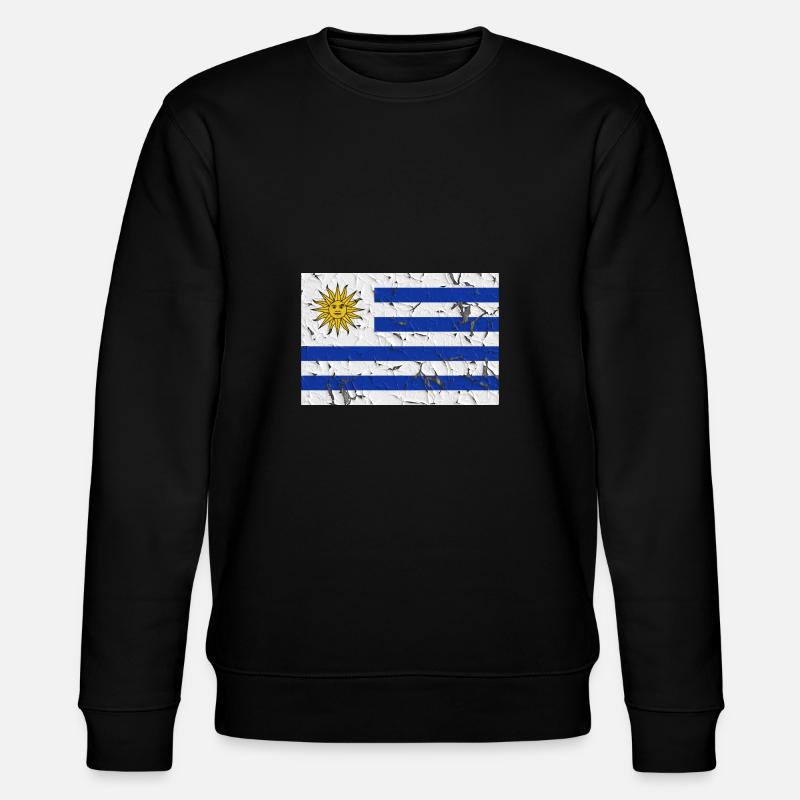 Uruguay - Stanley/Stella Unisex Bio-Sweatshirt CHANGER  - Schwarz