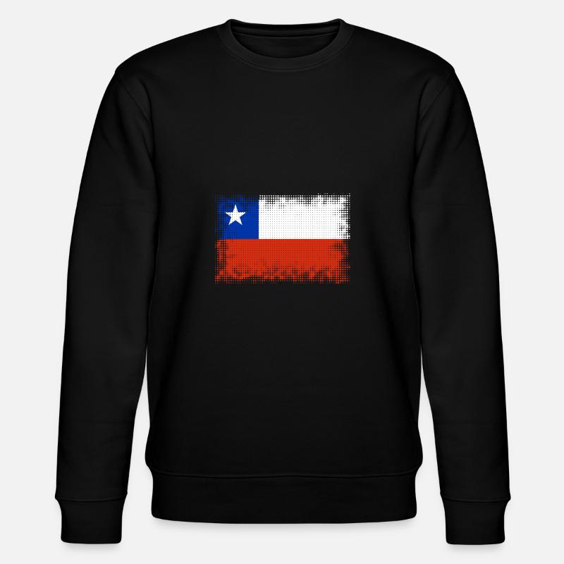 Chile - Stanley/Stella Unisex Bio-Sweatshirt CHANGER  - Schwarz